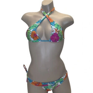 Brazilian Tropical Floral Bikini Set NWT